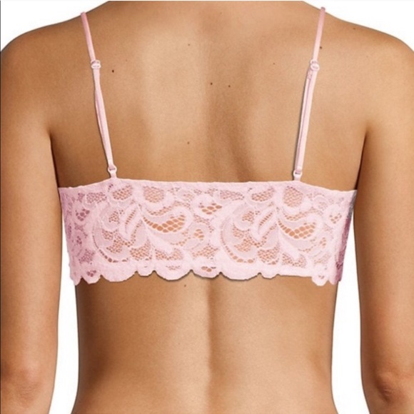 Free People Pink Reese bralette Large New - Picture 2 of 6